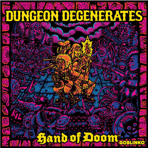 Dungeon Degenerates: Hand of Doom DAMAGED