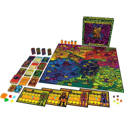 Dungeon Degenerates: Hand of Doom DAMAGED