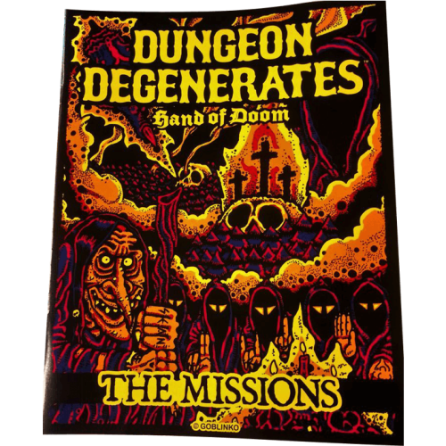 Dungeon Degenerates: Hand of Doom DAMAGED