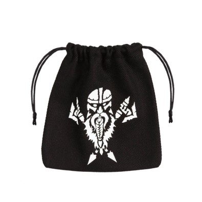 Dwarven Dice Bag: Black & White
