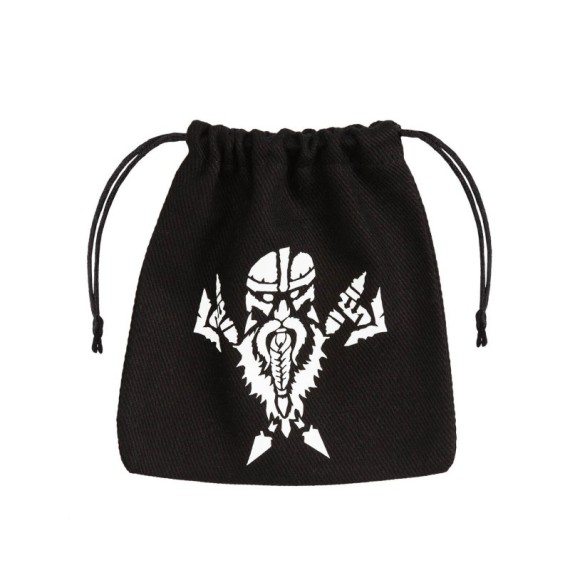 Dwarven Dice Bag: Black & White