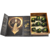Elder Dice: Green Lovecraft Elder Sign Polyhedral Set