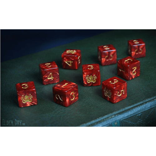 Elder Dice: Red Cthulhu (d6 Tube)