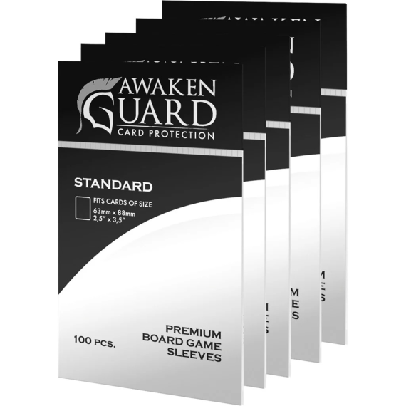 Awaken Guard: Premium Standard Board Game sleeves (63.5x88) (100pcs)