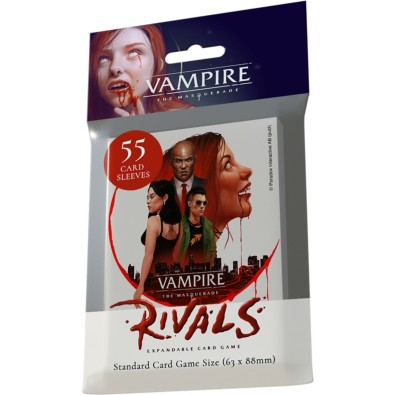 Vampire: The Masquerade - Rivals 55 Standard Size Card Sleeves Vampire: The Masquerade - Rivals 55 Standard Size Card Sleeves