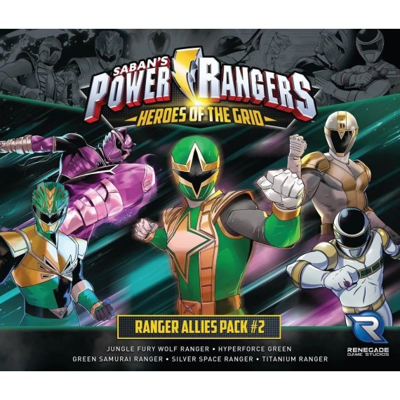 Power Rangers: Heroes of the Grid – Ranger Allies Pack #2 - Damaged