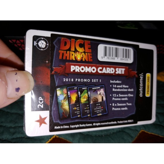 Dice Throne: Season Two Promo Card Set