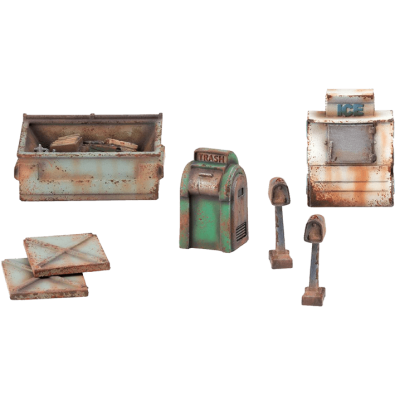 Fallout: Wasteland Warfare - Terrain Expansion: Boston Street Scatter