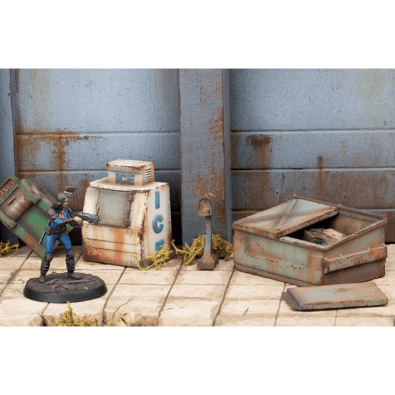Fallout: Wasteland Warfare - Terrain Expansion: Boston Street Scatter