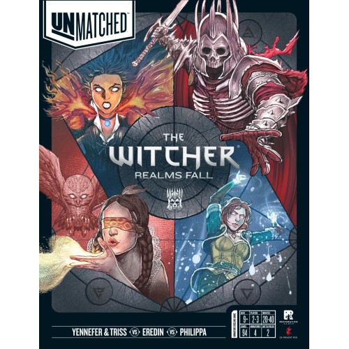 Unmatched: The Witcher – Realms Fall (Special First Edition Exclusive Foil Cards Included)