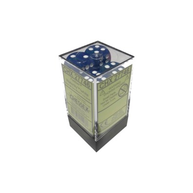 Festive 16mm d6 Waterlilywhite Dice Set x12