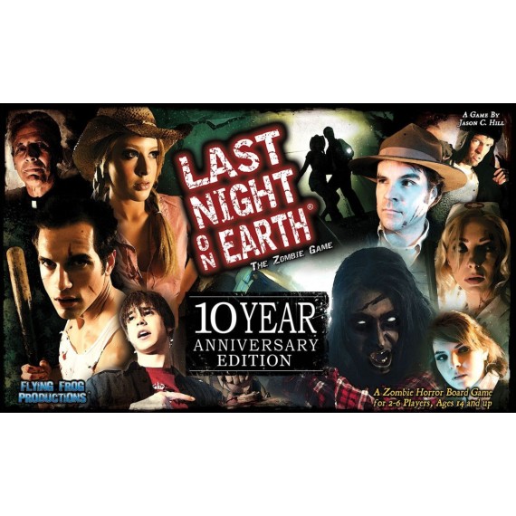 Last Night on Earth: The Zombie Game – 10 Year Anniversary Edition - Damaged