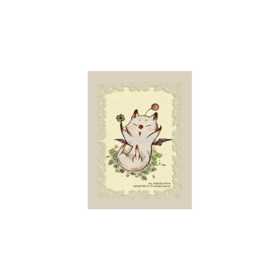Final Fantasy TCG Supplies: Sleeves - Moogle (60 Sleeves)