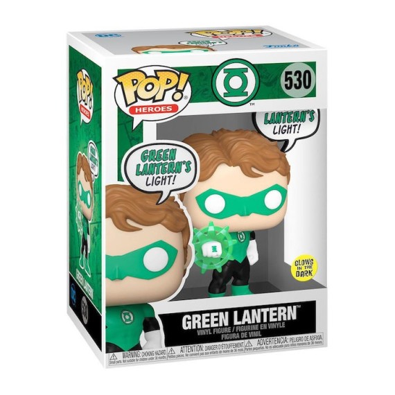 Funko Pop! Heroes: DC Comics - Green Lantern (gitd) 530 Glows in the Dark Special Edition