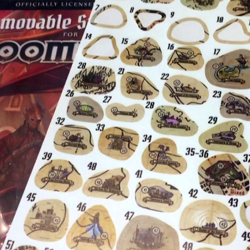 Gloomhaven: Removable Sticker Set