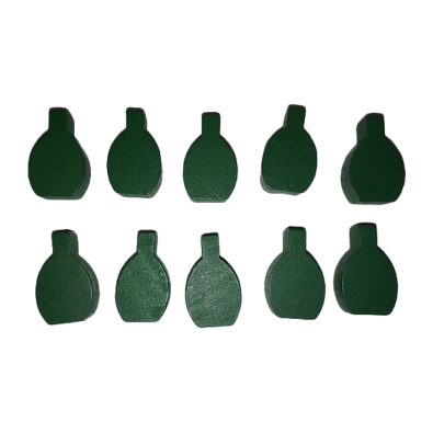 Green Bottle Tokens Set (10 tokens)
