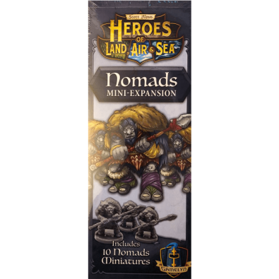 Heroes of Land, Air & Sea: Heroes of Land, Air & Sea: Nomads Mini-Expansion Heroes of Land, Air & Sea: Heroes of Land, Air & Sea: Nomads Mini-Expansion