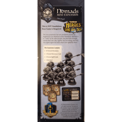 Heroes of Land, Air & Sea: Heroes of Land, Air & Sea: Nomads Mini-Expansion Heroes of Land, Air & Sea: Heroes of Land, Air & Sea: Nomads Mini-Expansion