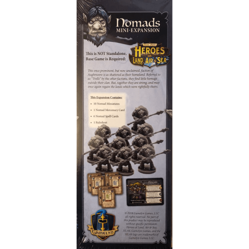 Heroes of Land, Air & Sea: Heroes of Land, Air & Sea: Nomads Mini-Expansion