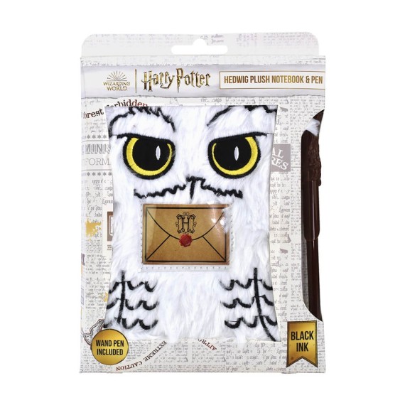 Harry Potter Notebook & Pen Set – Hedwig Plush