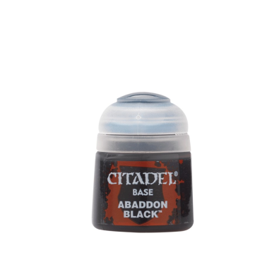Citadel Base: Abaddon Black (12 ml)  21-25 Citadel Base: Abaddon Black (12 ml)  21-25