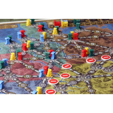 Upgraded tokens suitable for ‘Power Grid’ (132 player & 18 block tokens)