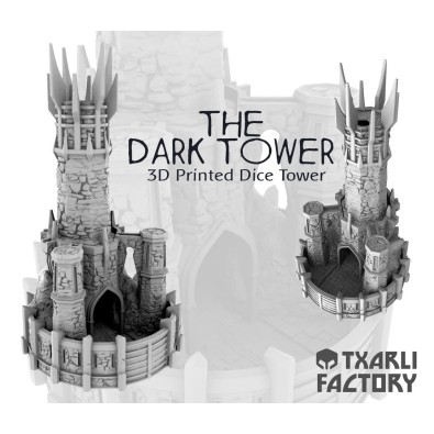 The Dark Tower – 3D Printed Dice Tower The Dark Tower – 3D Printed Dice Tower