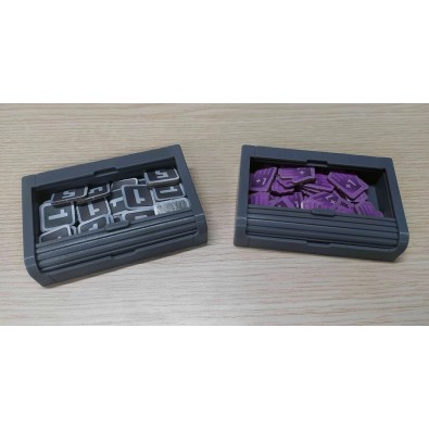 Dice containers suitable for ‘Cubitos’ and ‘Fowl Play’ expansion (2 tokens containers)