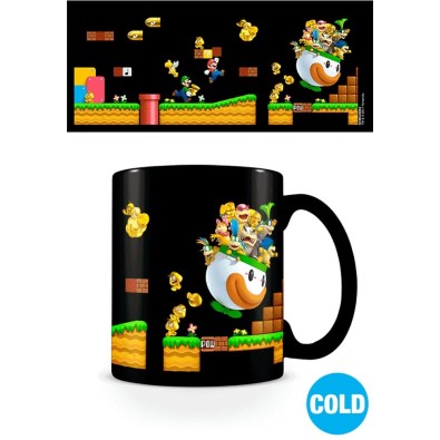 Super Mario Gold Coin Rush Heat Change Mug Super Mario Gold Coin Rush Heat Change Mug