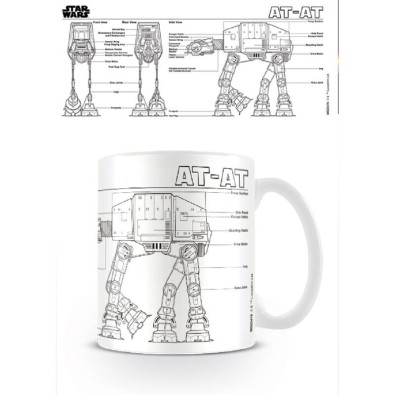 Star Wars At At Sketch Mug Star Wars At At Sketch Mug