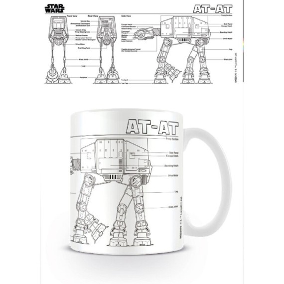 Star Wars At At Sketch Mug