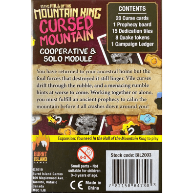 In the Hall of the Mountain King: Cursed Mountain (Exp) In the Hall of the Mountain King: Cursed Mountain (Exp)