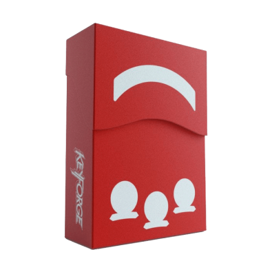 KeyForge Aries Deck Box - Red