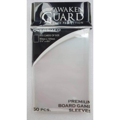 Awaken Guard: Premium Large Board Game sleeves (80x120) (50pcs)