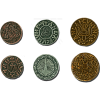 Viking Metal Coins Set (x24)