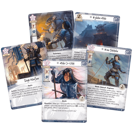 Legend of the Five Rings LCG: Defenders of Rokugan Clan Pack