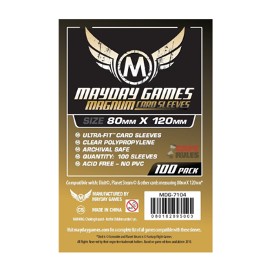 Magnum Gold Ultra Fit Sleeves (80x120) - 100C