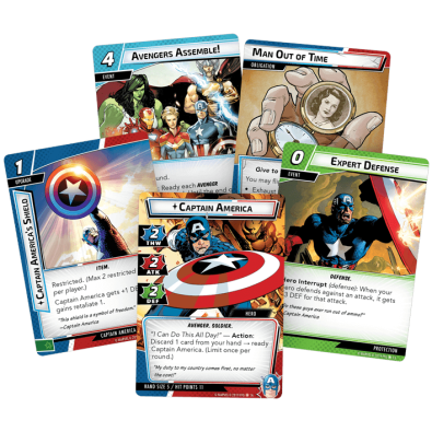 Marvel Champions LCG: Captain America (Exp) Marvel Champions LCG: Captain America (Exp)