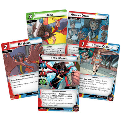Marvel Champions LCG: Ms. Marvel Hero Pack (Exp) Marvel Champions LCG: Ms. Marvel Hero Pack (Exp)