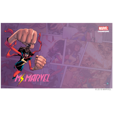 Marvel Champions: Ms. Marvel Game Mat Marvel Champions: Ms. Marvel Game Mat