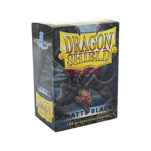 Dragon Shield Sleeves 100C - Matte Black