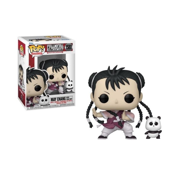 Fullmetal Alchemist Brotherhood POP & Buddy! Animation Vinyl Figure May Chang w/Panda 9 cm