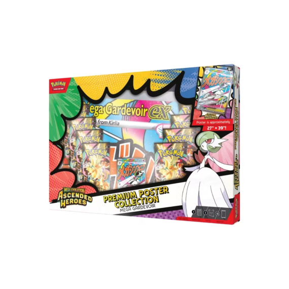 Mega Evolution Ascended Heroes Premium Poster Collection