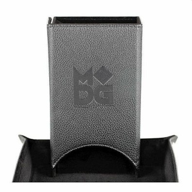 Fold Up Velvet Dice Tower Black Fold Up Velvet Dice Tower Black