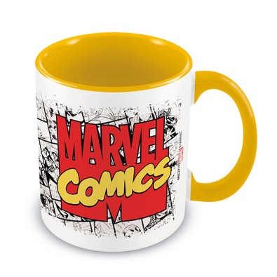 Marvel Comics – Logo Yellow Coloured Inner Mug