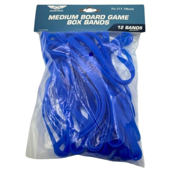 12 Pack of Medium Board Game Box Bands (17.78cm)