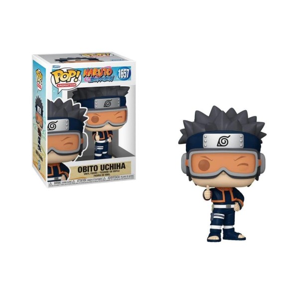 Naruto Pop! Animation Vinyl Figure Obito Uchiha 9 cm