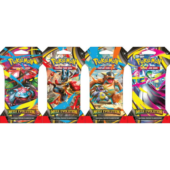 Pokemon TCG: Mega Evolution Sleeved Booster
