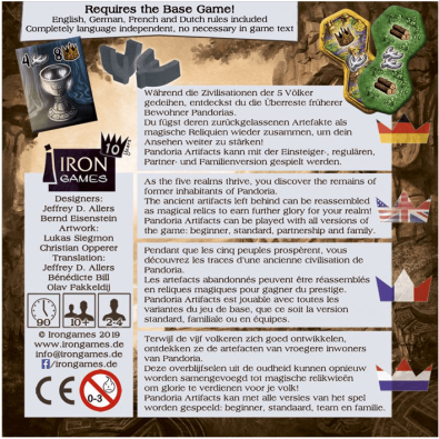 Pandoria: Artifacts (Exp) Pandoria: Artifacts (Exp)