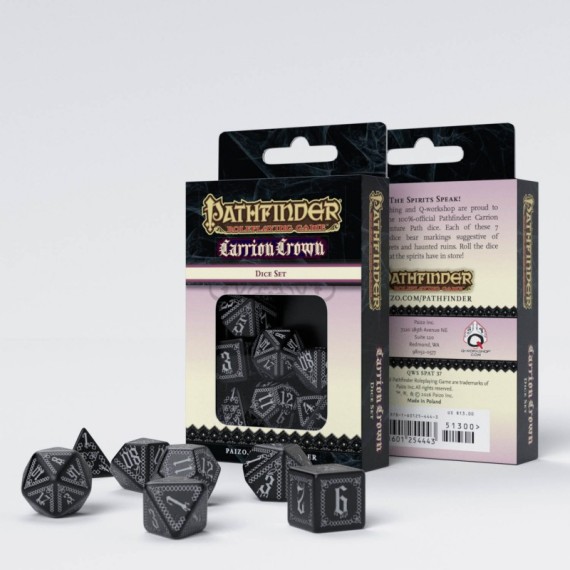 Pathfinder Carrion Crown Dice Set